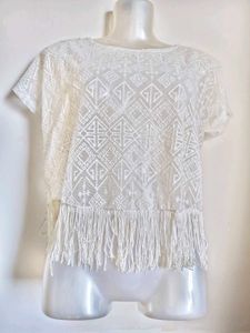 🎄Buy 1, Get 1 Free🎁S/ M Size  Fringe Top