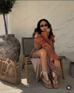 Shein Sexy Brown Top