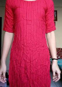 Red Kurti
