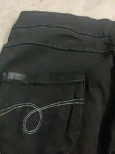 Xpose Black Skinny Fit Jeans