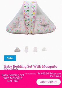 Baby Bed With Mosquito Net