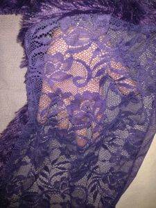 ​💜 Brand New Deep Purple Babydoll Nightwear Set �