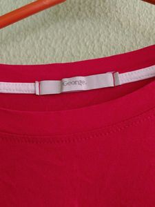 Red &amp; Black Striped Pullover