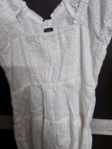 WESTSIDE White Eyelet DRESS 12-13 YRS