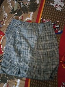 Plaid Mini Skirt