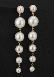 Elegant Pearl Drop Earrings