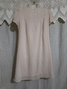 NUDE SHORT DRESS