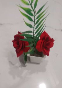 Artificial Rose Plant Set