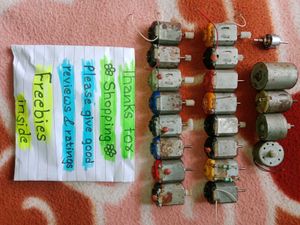 Small DC Motor 20 Pieces With Freebies