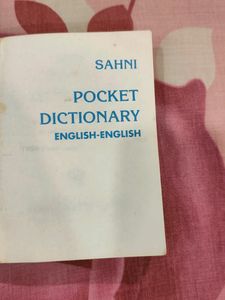 Pocket Dictionary