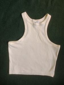 H&amp;M Basic Vest Crop Top