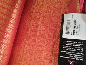 Bridal Red &amp; Gold Traditional Saree