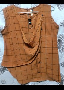 Mustard Fashion Trendy Top