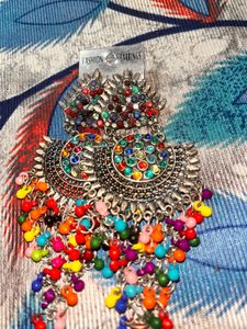 Colorful Statement Earrings