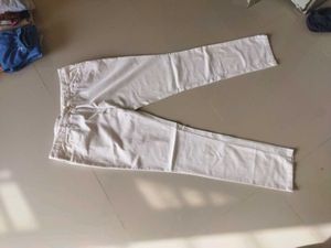 Mens White Jeans
