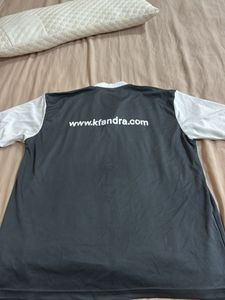 Stylish Grey Football T-Shirt