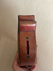 Leather Piggy Bank