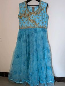 Ethnic Maxi Gown 🩵