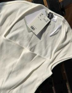 H&amp;M Square Neck Top