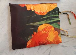 Hanging Chair Floral Cushion Seat