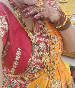 Long Mangalsutra With Earrings