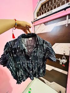 Vero Moda Tie Dye Crop Shirt