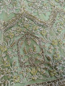 Elegant Mint Pakistani Sharara Dress
