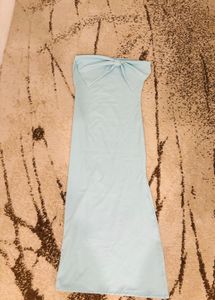 LIGHT BLUE BODYCON DRESS