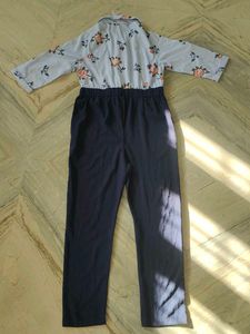 Floral Print Jumpsuit