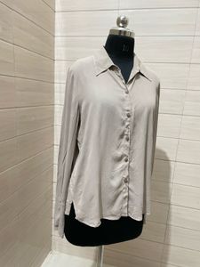 Old Money Patrizia Pepe Imported Beige  Shirt
