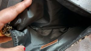 Patterned Pouch with Tassel