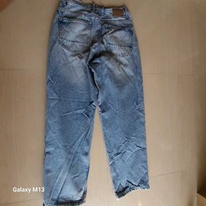 Light Wash Wide Leg Jeans