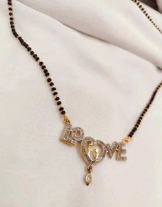 American Diamond Mangalsutra Necklace With Chain