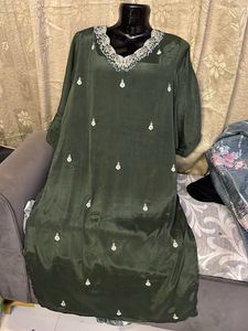 Elegant Green Kurta Set