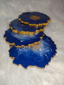 Resin Coasters With Tray
