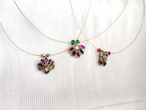 3 kundan invisible chain combo offer