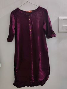 Fusion High Low Kurthi