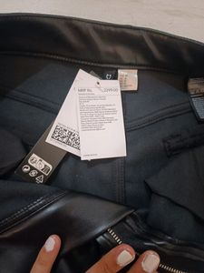 H&amp;M Leather Trousers