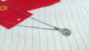 Elegant Silver-Tone Pendant Necklace