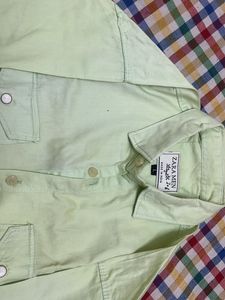 Mens Green Shirt