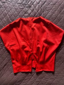 Red Crop Top