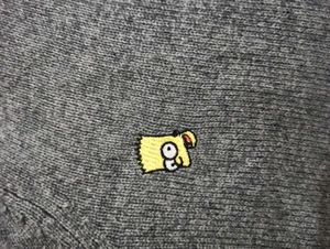 Simpson Sweater Charcoal Colour