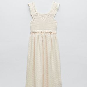 Limited Edition Zara Bohemian Cotton Dress