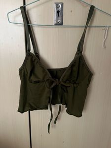 Olive Green Bralette