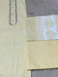 3 Piece Cambric Cotton Suits