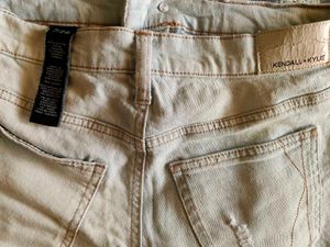 Distressed Mid Rise Shorts