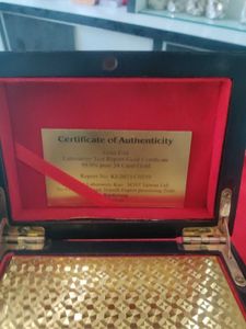 Gold Playing Cards Set Wth Box 🎁