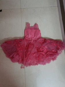 Elegant Pink Party Dress