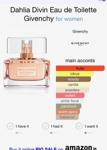 Dahlia Divin Edt 10ml Decant