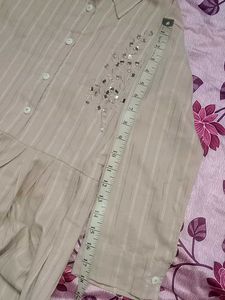 🌸Nude Colour Beautiful Kurti🌸